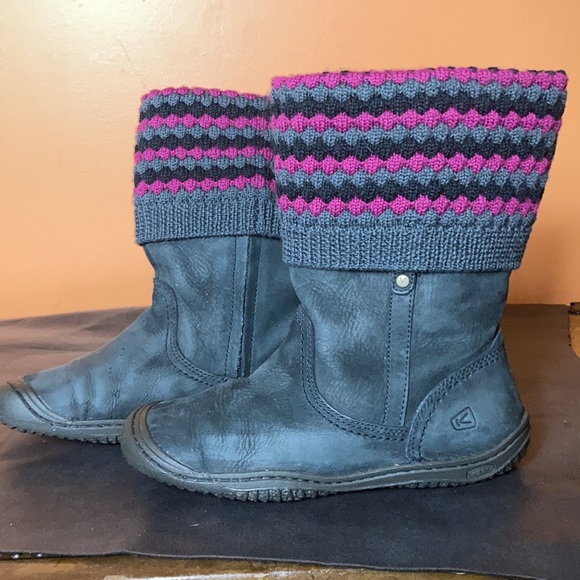 Keen knit cuff boots - Picture 2 of 13